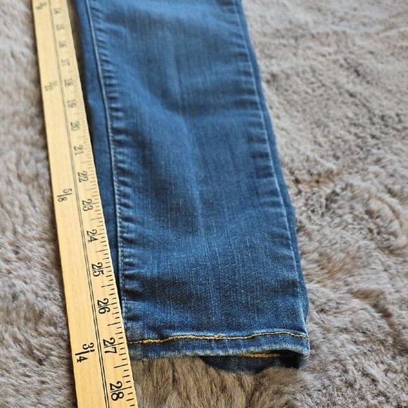 Skinny720 High Rise Premium Denim Med Wash Women's Jeans Size 30 - Picture 11 of 12